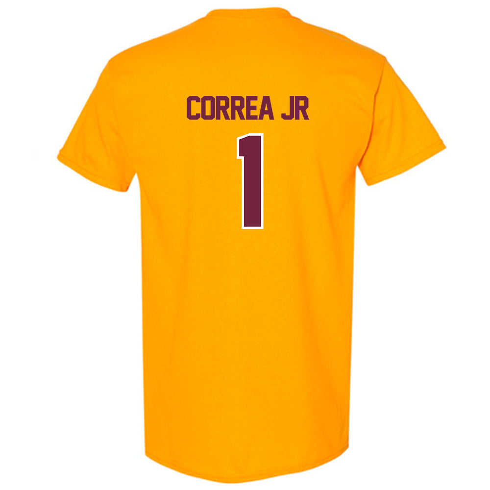 Central Michigan - NCAA Baseball : Miguel Correa Jr - Classic Shersey T-Shirt-1