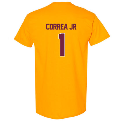 Central Michigan - NCAA Baseball : Miguel Correa Jr - Classic Shersey T-Shirt-1