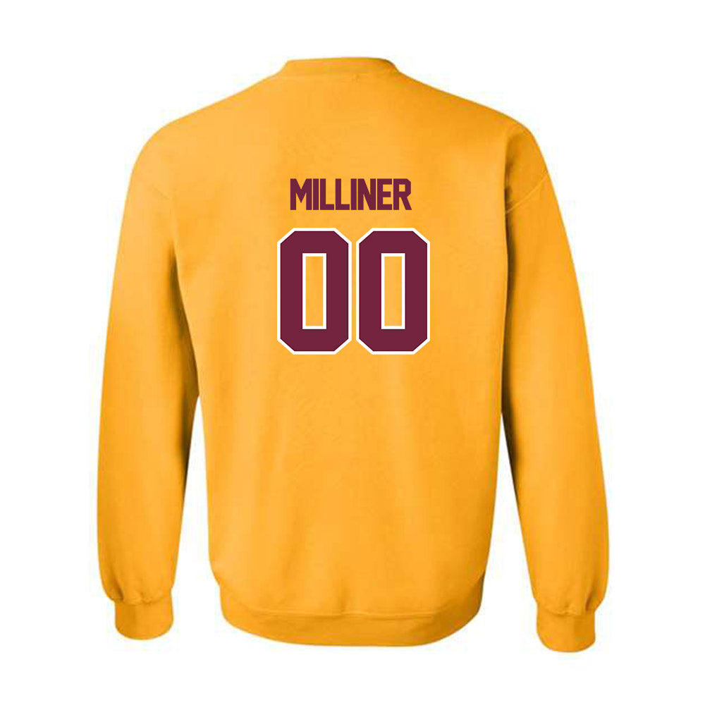 Central Michigan - NCAA Baseball : EJ Milliner - Classic Shersey Crewneck Sweatshirt-1