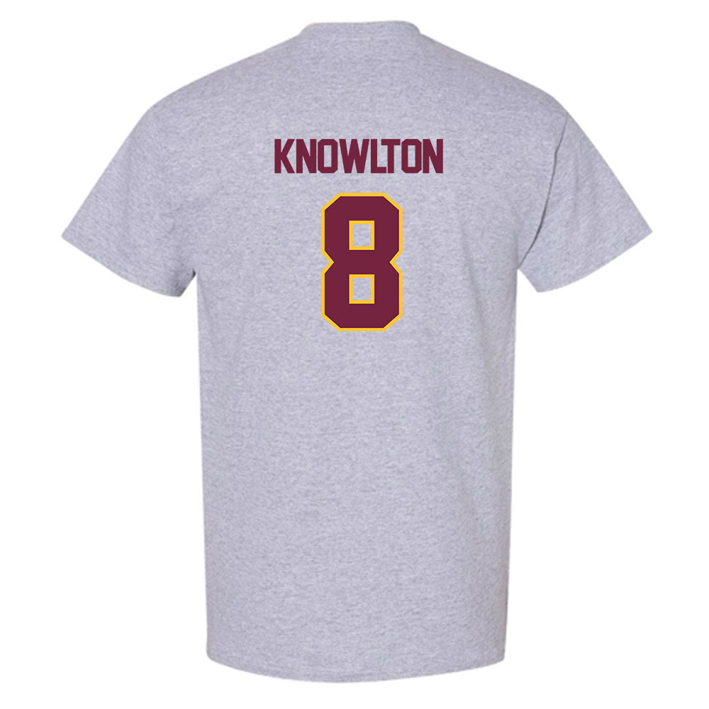 Central Michigan - NCAA Baseball : Zach Knowlton - Classic Shersey T-Shirt-1