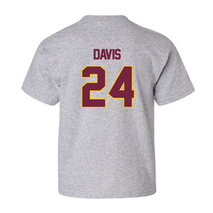 Central Michigan - NCAA Women's Basketball : Indya Davis - Classic Shersey Youth T-Shirt-1