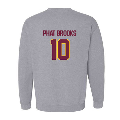 Central Michigan - NCAA Men's Basketball : Phat Phat Brooks - Classic Shersey Crewneck Sweatshirt-1