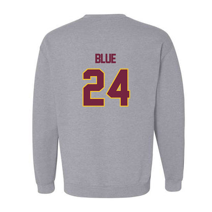 Central Michigan - NCAA Football : Vaughn Blue - Classic Shersey Crewneck Sweatshirt-1