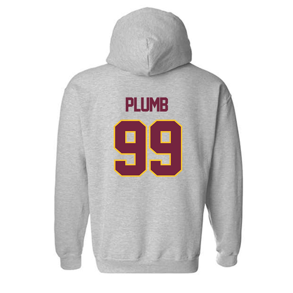 Central Michigan - NCAA Football : Matthew Plumb - Classic Shersey Hooded Sweatshirt-1