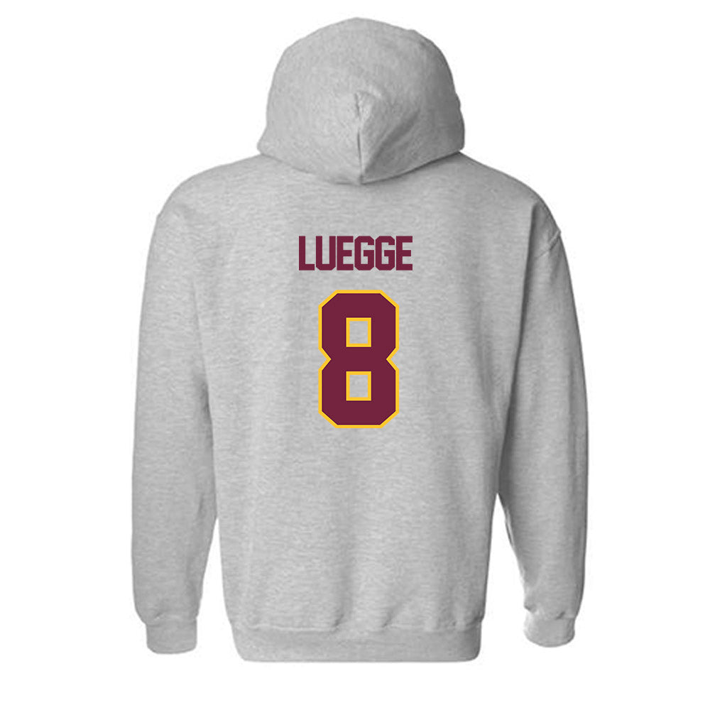 Central Michigan - NCAA Softball : Ella Luegge - Classic Shersey Hooded Sweatshirt-1