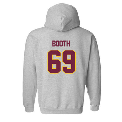 Central Michigan - NCAA Football : Jacob Booth - Classic Shersey Hooded Sweatshirt-1