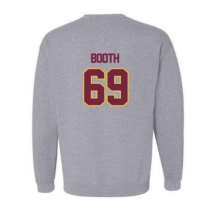 Central Michigan - NCAA Football : Jacob Booth - Classic Shersey Crewneck Sweatshirt-1