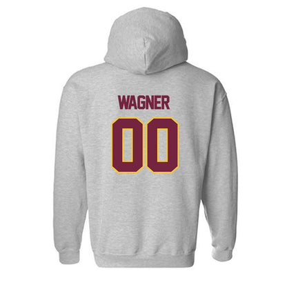 Central Michigan - NCAA Football : Zack Wagner - Classic Shersey Hooded Sweatshirt-1