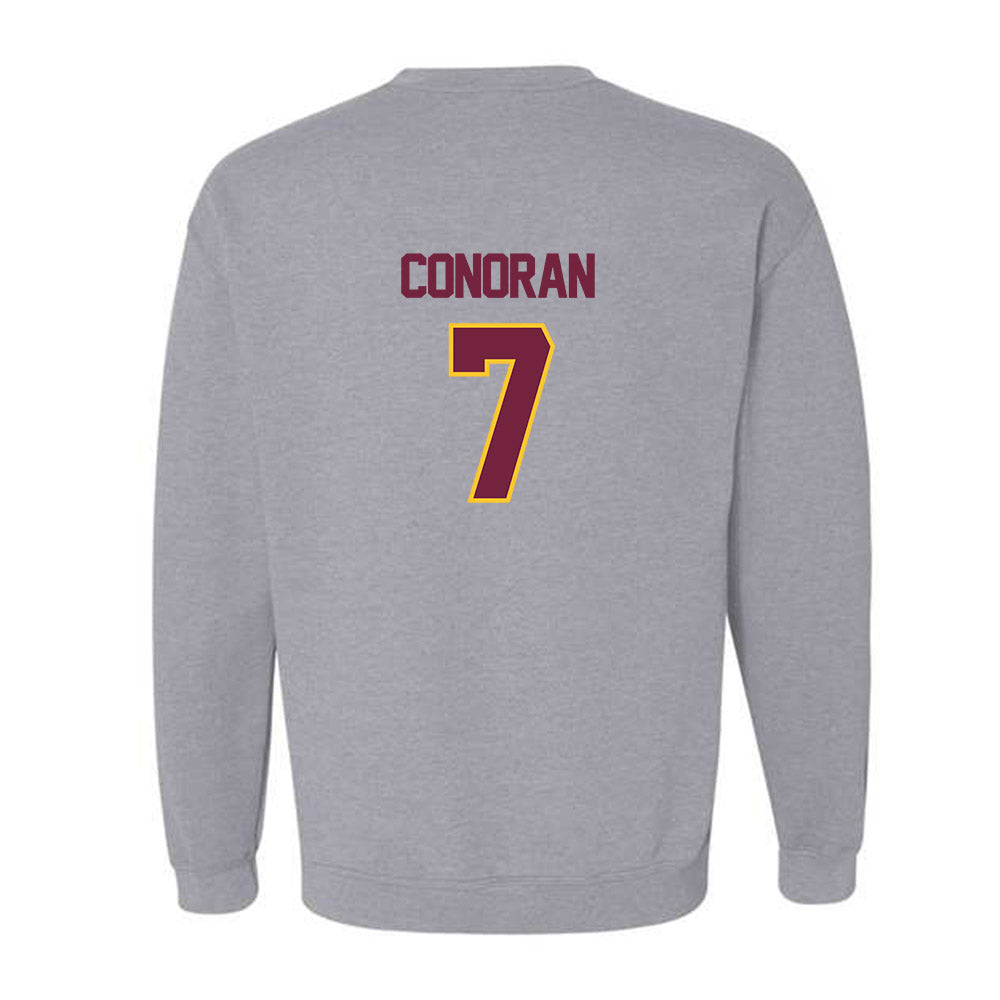 Central Michigan - NCAA Football : Edward Conoran - Classic Shersey Crewneck Sweatshirt-1