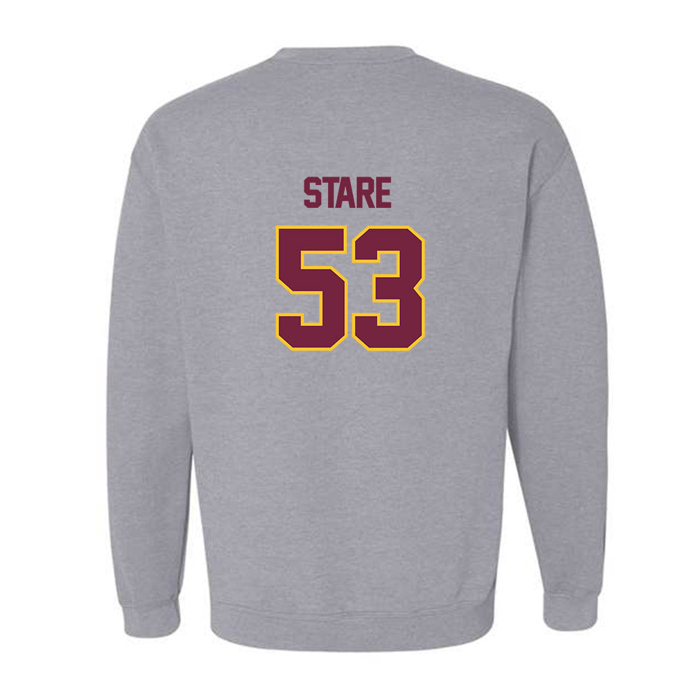 Central Michigan - NCAA Football : Collin Stare - Classic Shersey Crewneck Sweatshirt-1