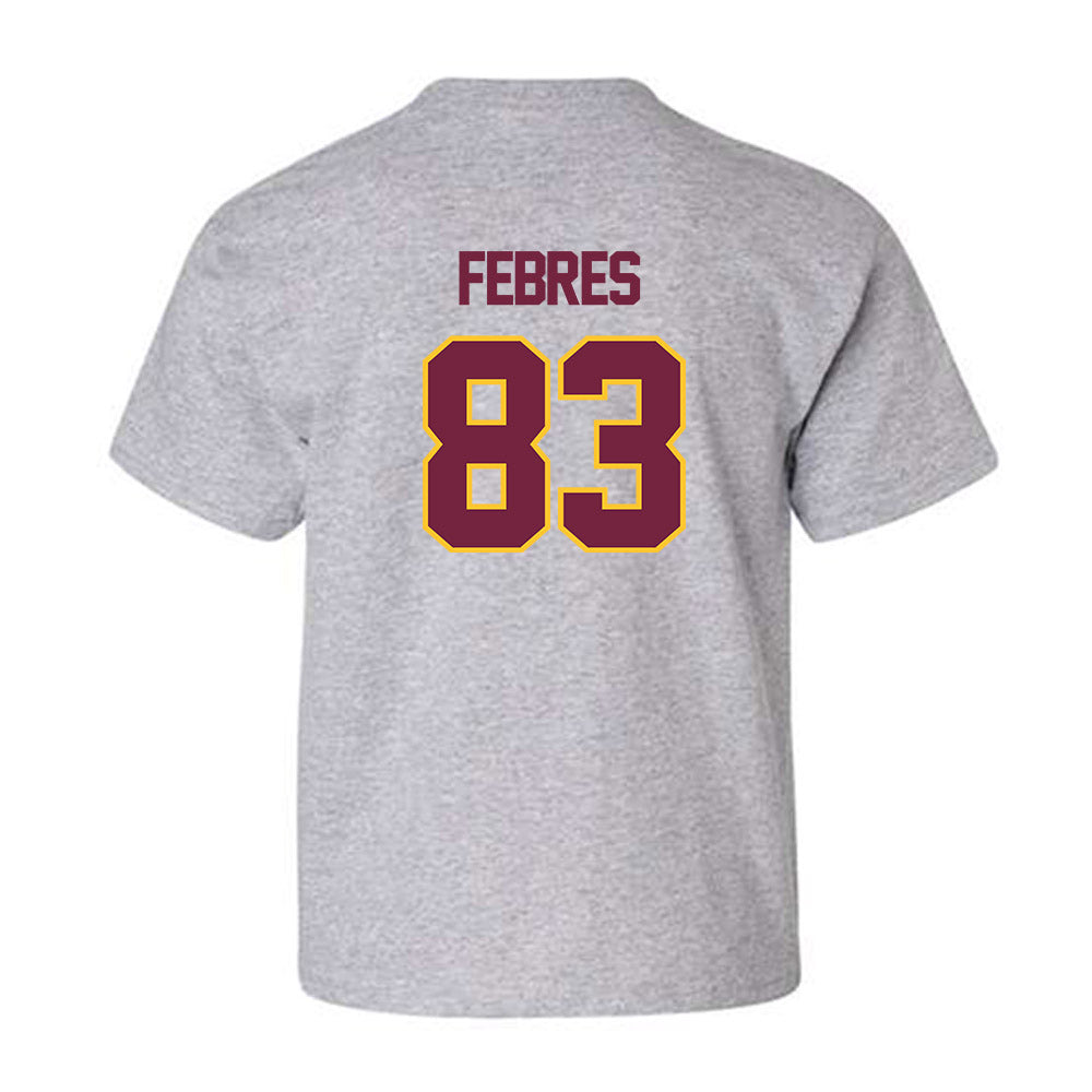 Central Michigan - NCAA Football : Dashon Febres - Classic Shersey Youth T-Shirt-1