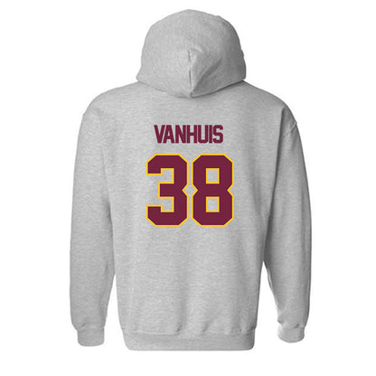Central Michigan - NCAA Football : Caden VanHuis - Classic Shersey Hooded Sweatshirt-1