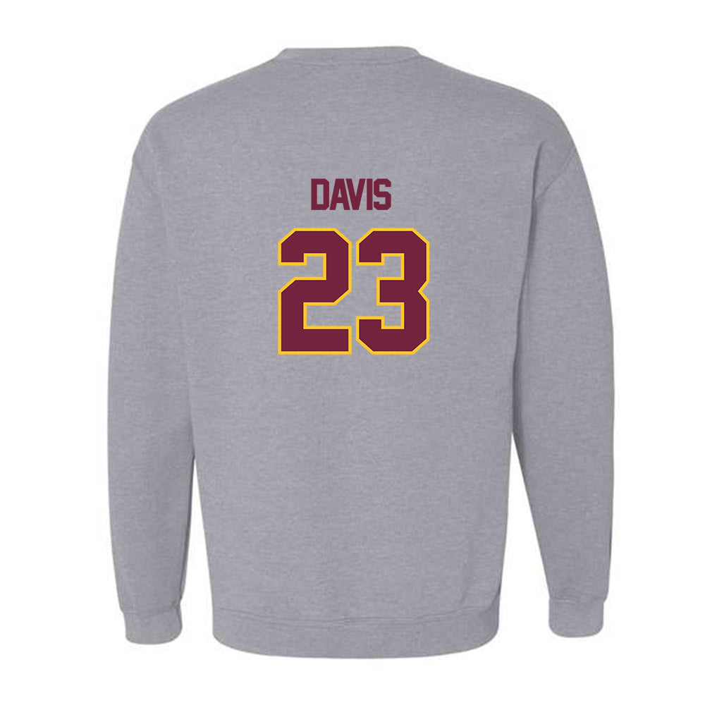 Central Michigan - NCAA Women's Basketball : Summer Davis - Classic Shersey Crewneck Sweatshirt-1