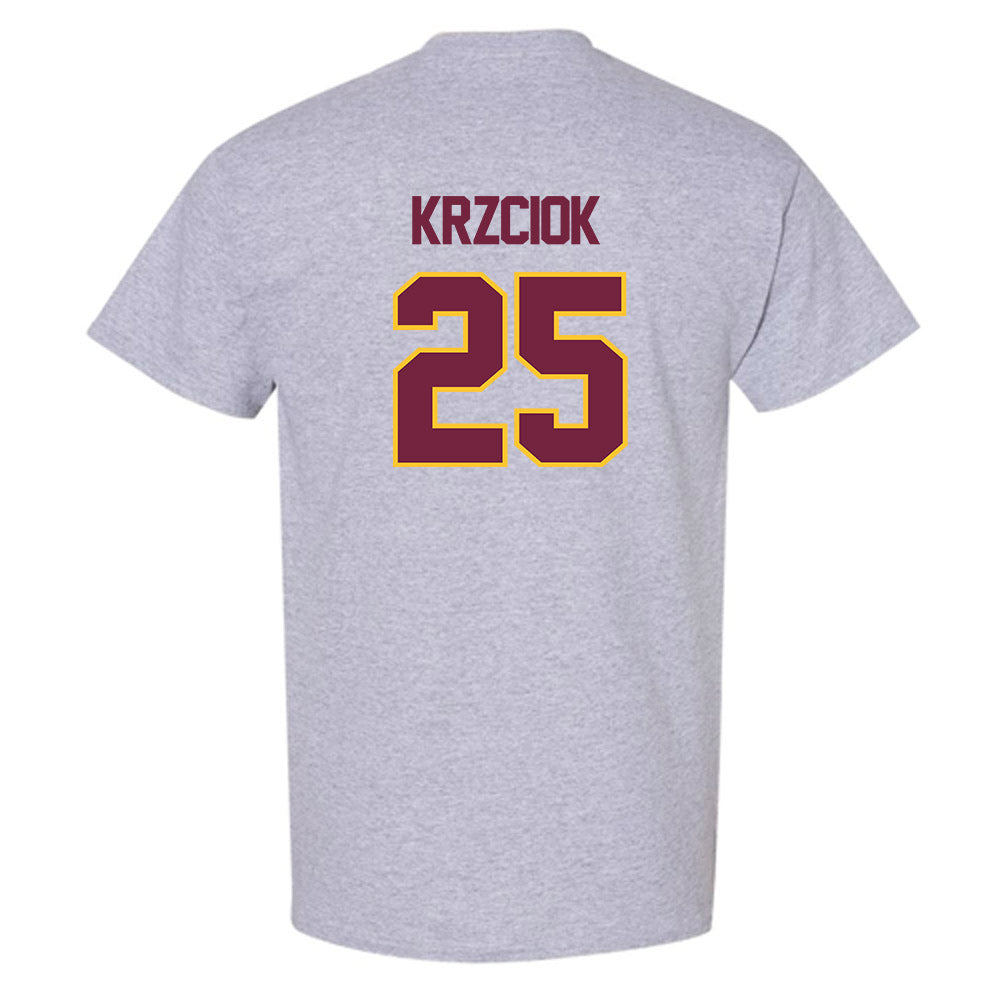 Central Michigan - NCAA Baseball : Brady Krzciok - Classic Shersey T-Shirt-1