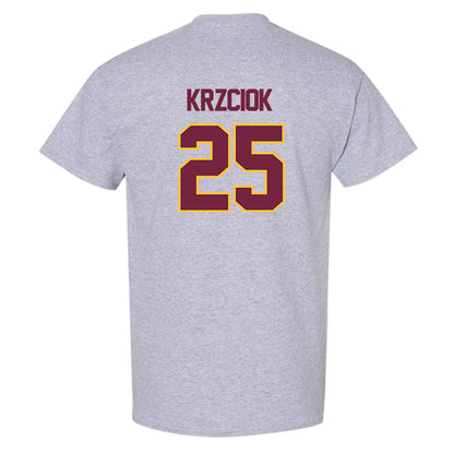 Central Michigan - NCAA Baseball : Brady Krzciok - Classic Shersey T-Shirt-1
