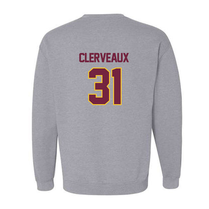 Central Michigan - NCAA Football : Jayden Clerveaux - Classic Shersey Crewneck Sweatshirt-1