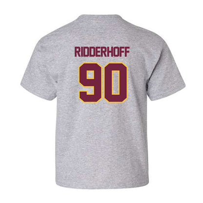 Central Michigan - NCAA Football : Connor Ridderhoff - Classic Shersey Youth T-Shirt-1