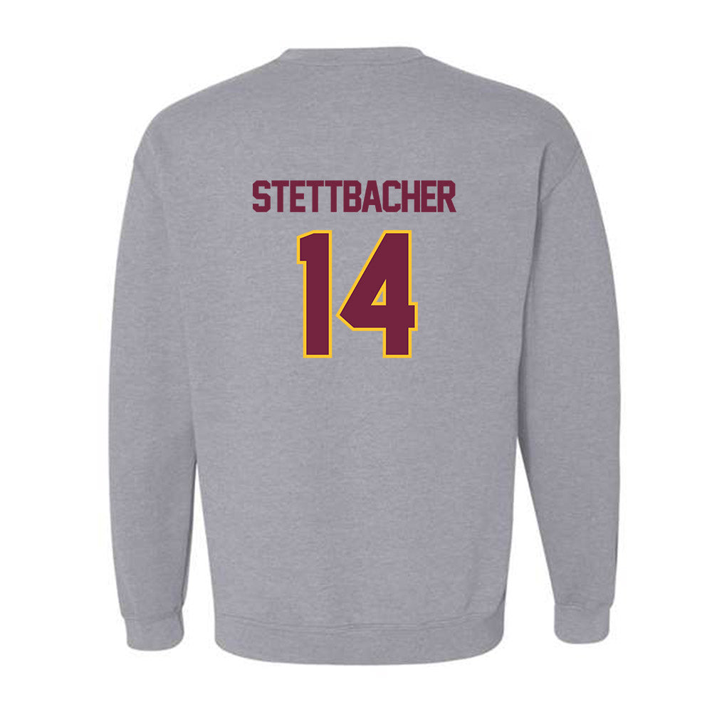 Central Michigan - NCAA Baseball : Drew Stettbacher - Classic Shersey Crewneck Sweatshirt-1