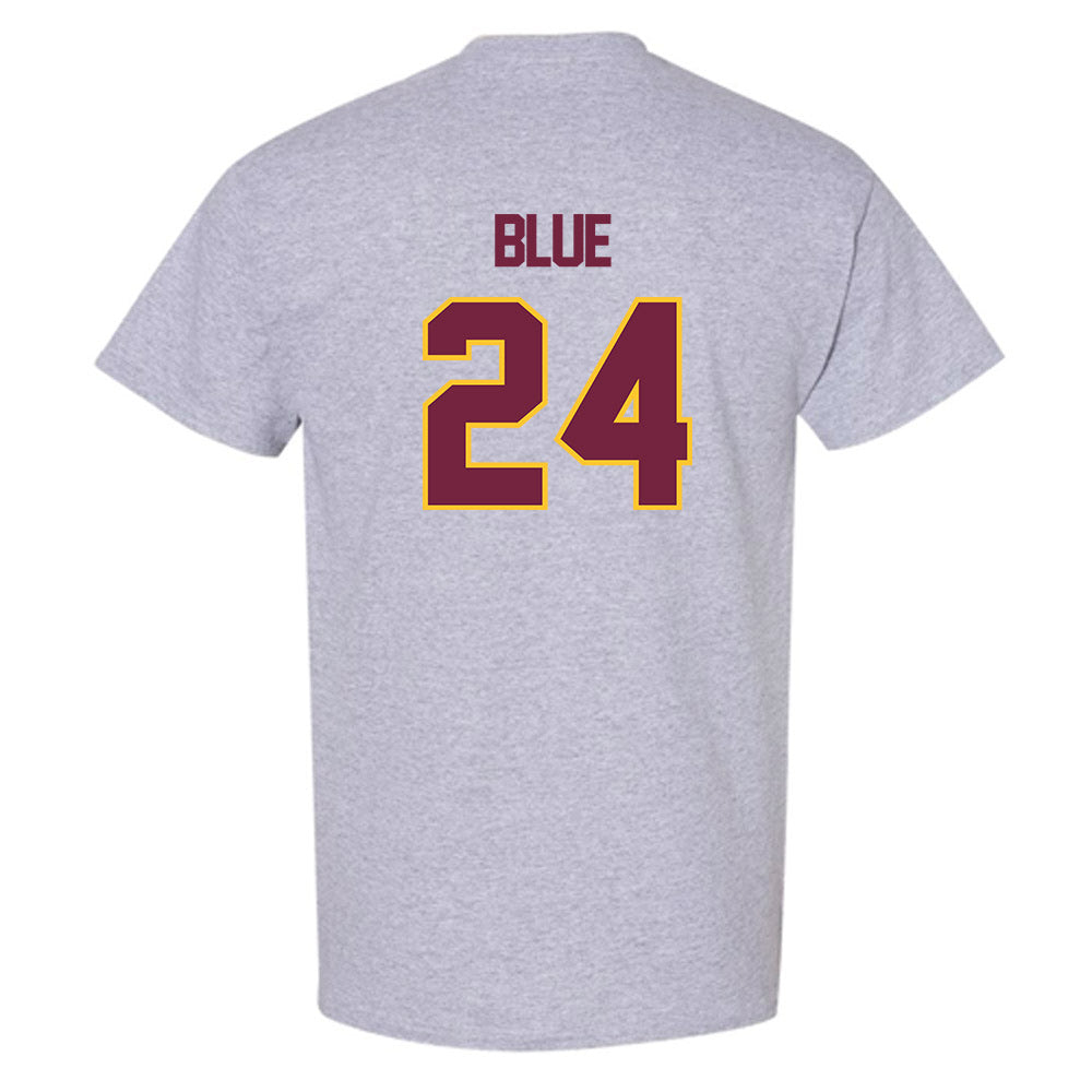 Central Michigan - NCAA Football : Vaughn Blue - Classic Shersey T-Shirt-1
