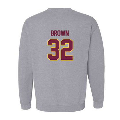 Central Michigan - NCAA Football : Donovan Brown - Classic Shersey Crewneck Sweatshirt-1