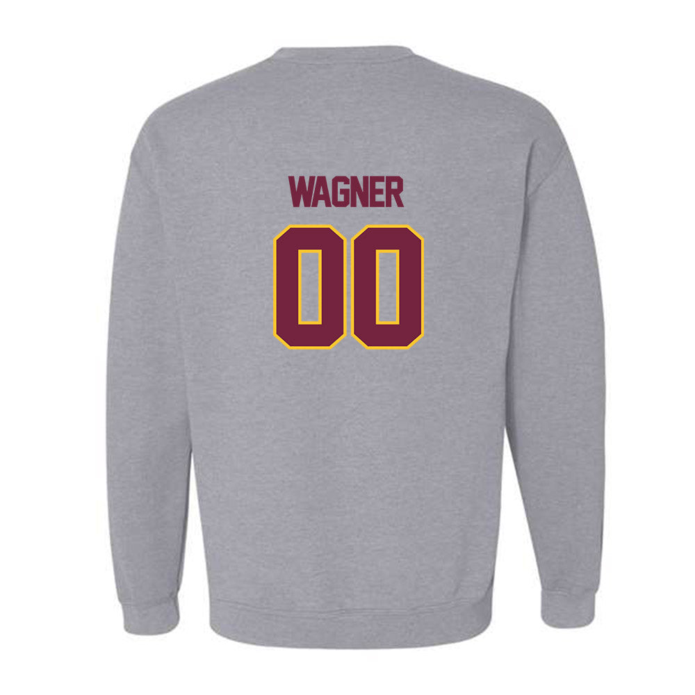 Central Michigan - NCAA Football : Zack Wagner - Classic Shersey Crewneck Sweatshirt-1