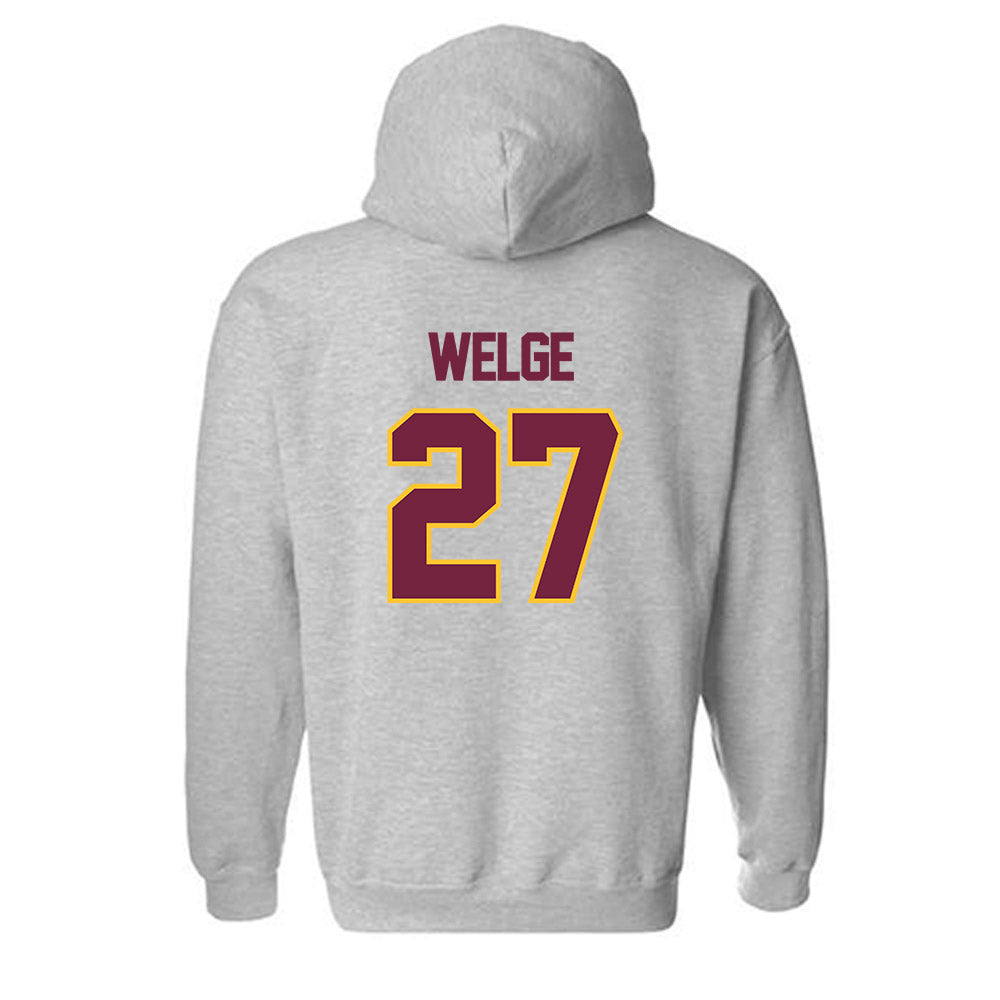 Central Michigan - NCAA Women's Soccer : Paislee Welge - Classic Shersey Hooded Sweatshirt-1