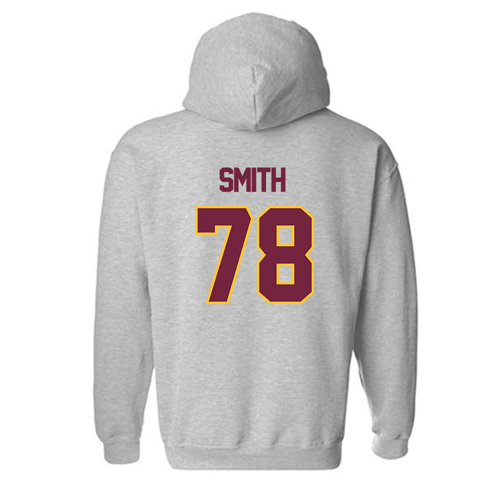 Central Michigan - NCAA Football : Talon Smith - Classic Shersey Hooded Sweatshirt-1