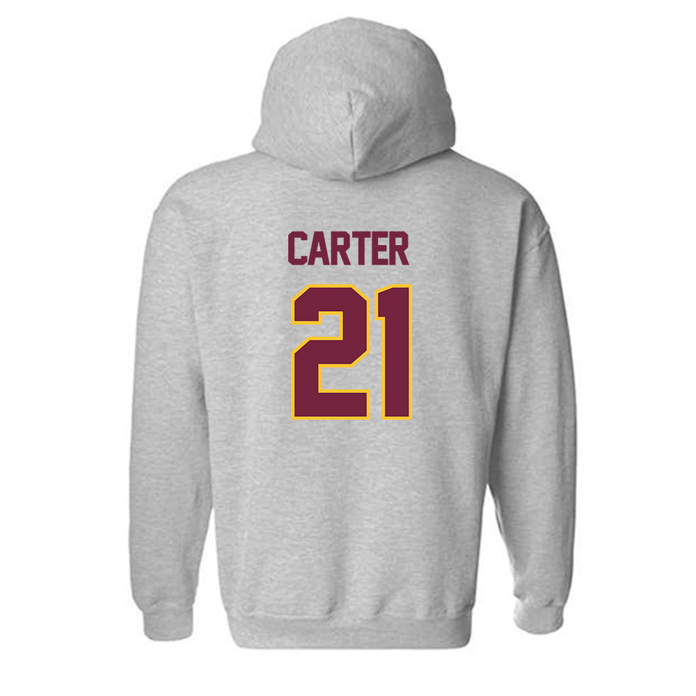 Central Michigan - NCAA Softball : Alexa Carter - Classic Shersey Hooded Sweatshirt-1