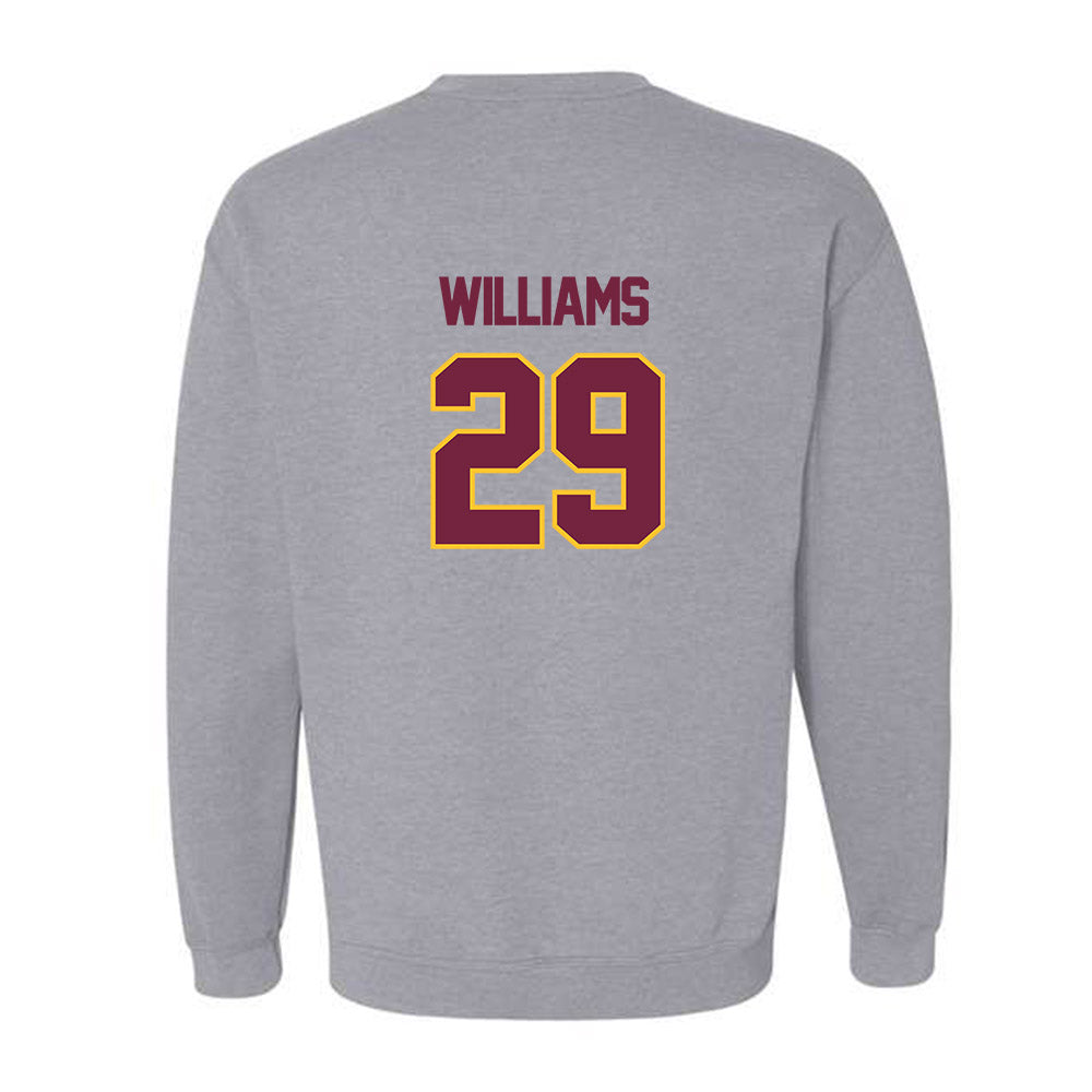 Central Michigan - NCAA Football : David Williams - Classic Shersey Crewneck Sweatshirt-1