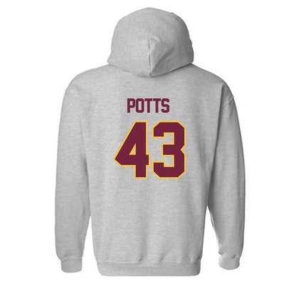 Central Michigan - NCAA Baseball : Tyson Potts - Classic Shersey Hooded Sweatshirt-1