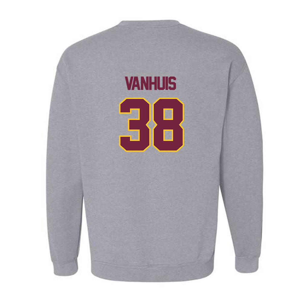 Central Michigan - NCAA Football : Caden VanHuis - Classic Shersey Crewneck Sweatshirt-1