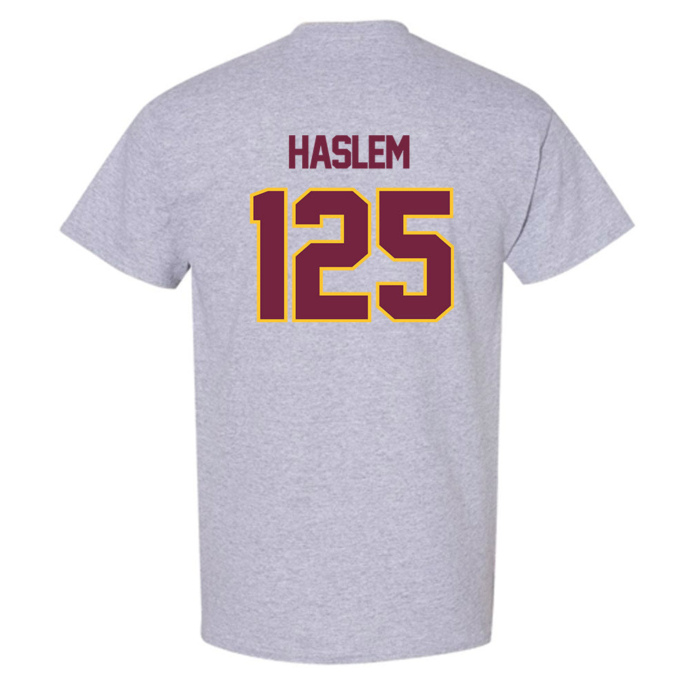 Central Michigan - NCAA Wrestling : Cristian Haslem - Classic Shersey T-Shirt-1