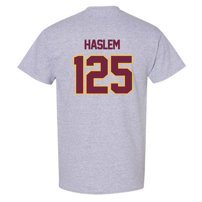 Central Michigan - NCAA Wrestling : Cristian Haslem - Classic Shersey T-Shirt-1