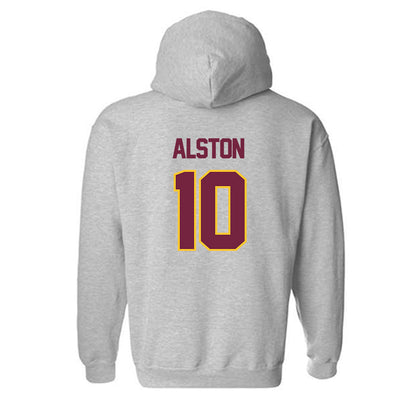 Central Michigan - NCAA Football : Jeremiah Alston - Classic Shersey Hooded Sweatshirt-1