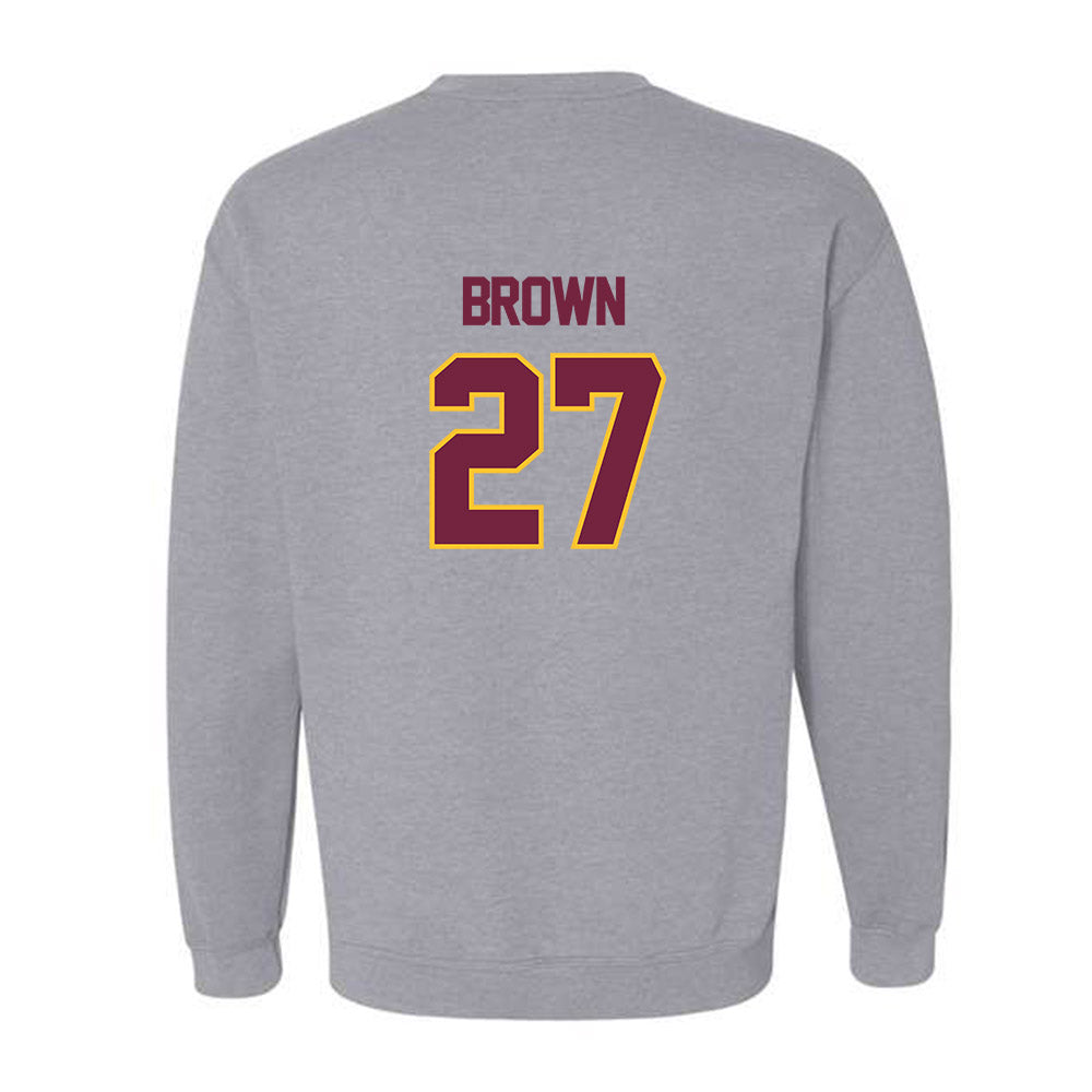 Central Michigan - NCAA Baseball : Jake Brown - Classic Shersey Crewneck Sweatshirt