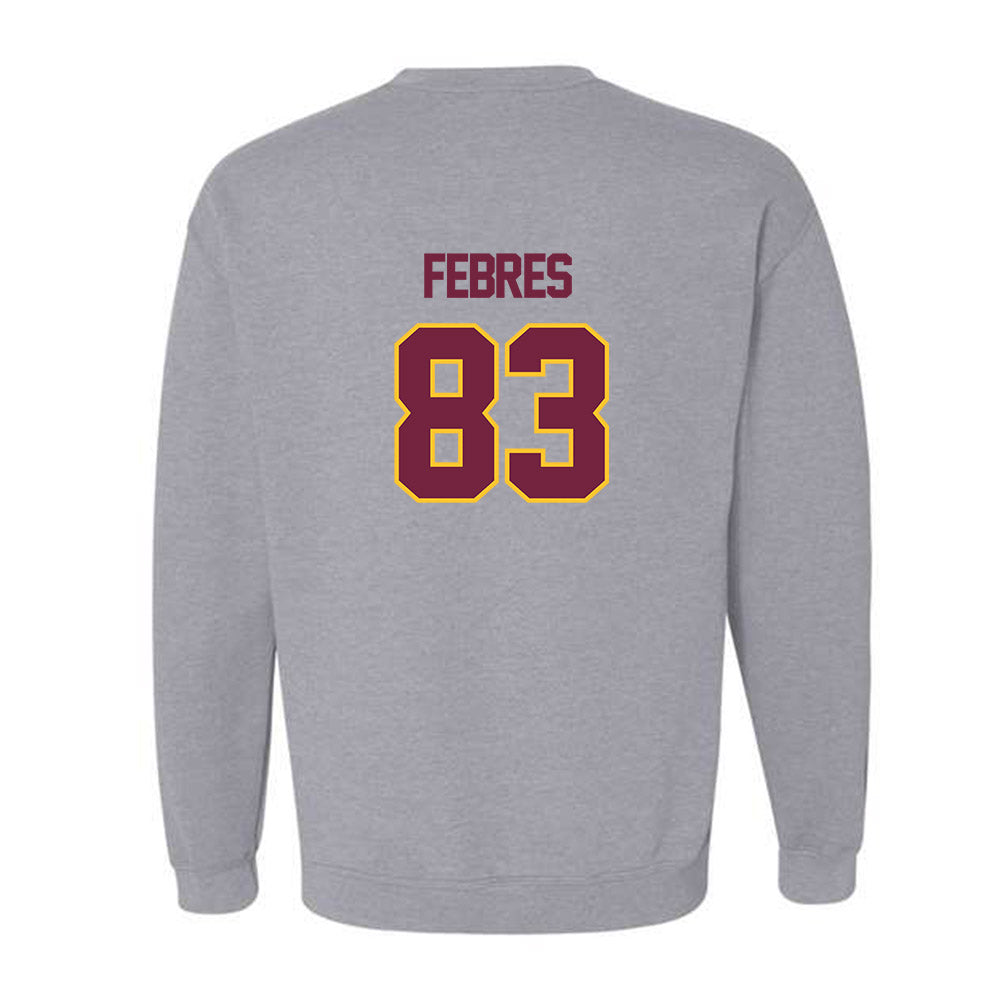 Central Michigan - NCAA Football : Dashon Febres - Classic Shersey Crewneck Sweatshirt-1