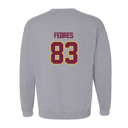 Central Michigan - NCAA Football : Dashon Febres - Classic Shersey Crewneck Sweatshirt-1