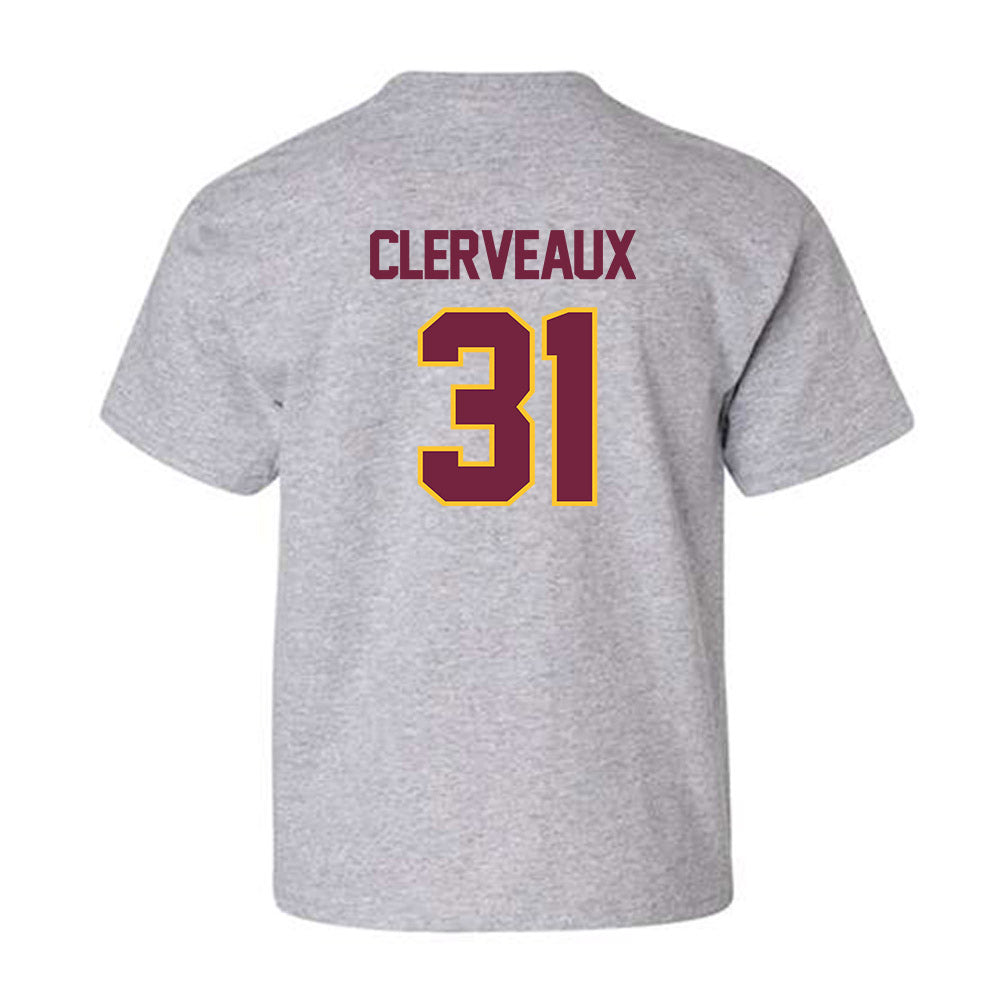 Central Michigan - NCAA Football : Jayden Clerveaux - Classic Shersey Youth T-Shirt-1