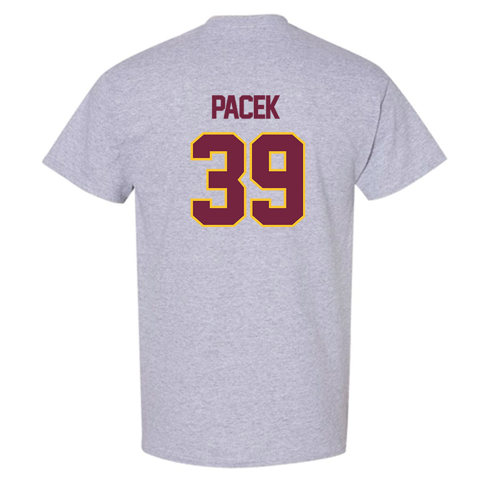 Central Michigan - NCAA Baseball : Zane Pacek - Classic Shersey T-Shirt-1