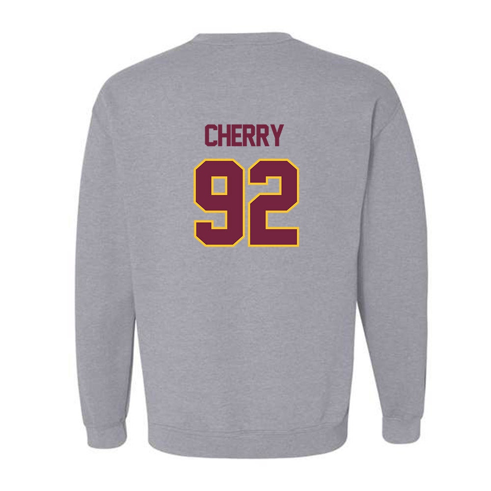 Central Michigan - NCAA Football : Jaxon Cherry - Classic Shersey Crewneck Sweatshirt-1