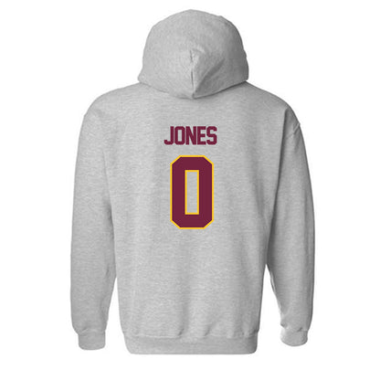 Central Michigan - NCAA Football : Kendall Jones - Classic Shersey Hooded Sweatshirt-1