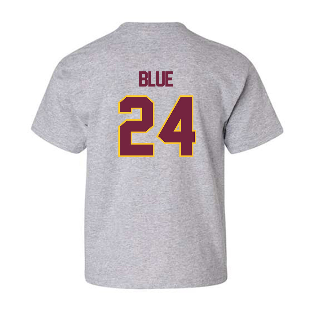 Central Michigan - NCAA Football : Vaughn Blue - Classic Shersey Youth T-Shirt-1