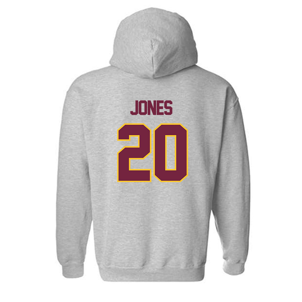 Central Michigan - NCAA Football : JaJuan Jones - Classic Shersey Hooded Sweatshirt-1