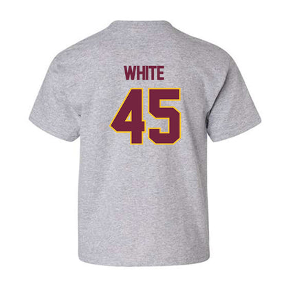 Central Michigan - NCAA Football : Xavier White - Classic Shersey Youth T-Shirt-1