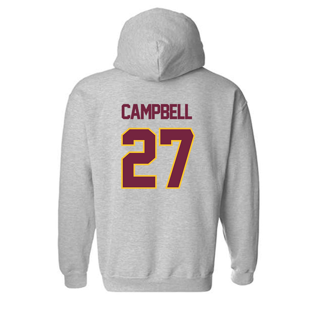 Central Michigan - NCAA Football : Tysen Campbell - Classic Shersey Hooded Sweatshirt-1