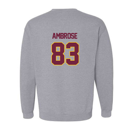 Central Michigan - NCAA Football : Travis Ambrose - Classic Shersey Crewneck Sweatshirt-1