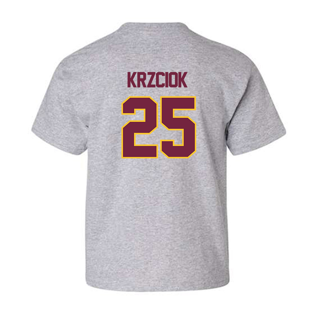 Central Michigan - NCAA Baseball : Brady Krzciok - Classic Shersey Youth T-Shirt-1