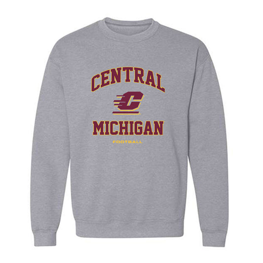 Central Michigan - NCAA Football : Collin Payne - Classic Shersey Crewneck Sweatshirt-0