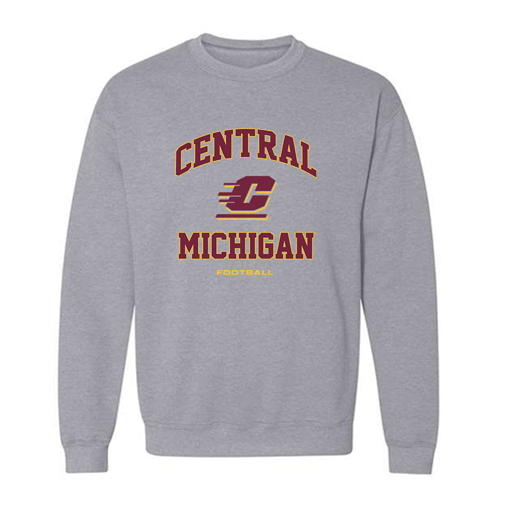 Central Michigan - NCAA Football : Edward Conoran - Classic Shersey Crewneck Sweatshirt-0