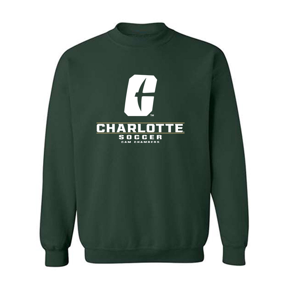 UNC Charlotte - NCAA Women's Soccer : Cam Chambers - Classic Fashion Shersey Crewneck Sweatshirt-0